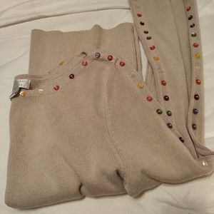 Cute Christopher & Banks pullover with button embellishment